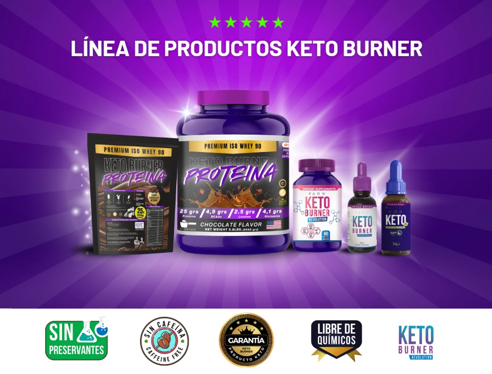 Nuestra línea de Productos Keto Burner